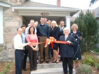 Ribbon Cutting ceremony at Victorias House